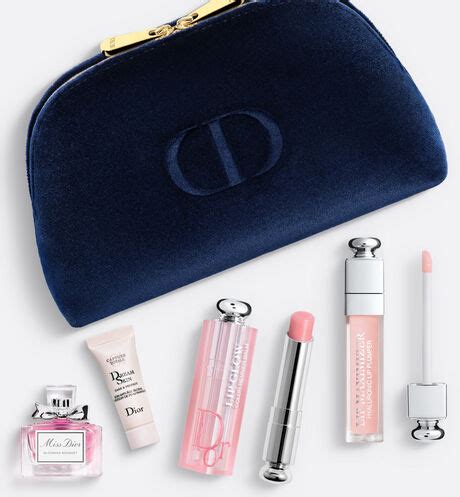 dior makeup bag set|vintage dior makeup bag.